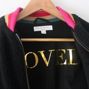 Spiritual Gangster Rainbow  Gold “Loved” inside Jacket L761